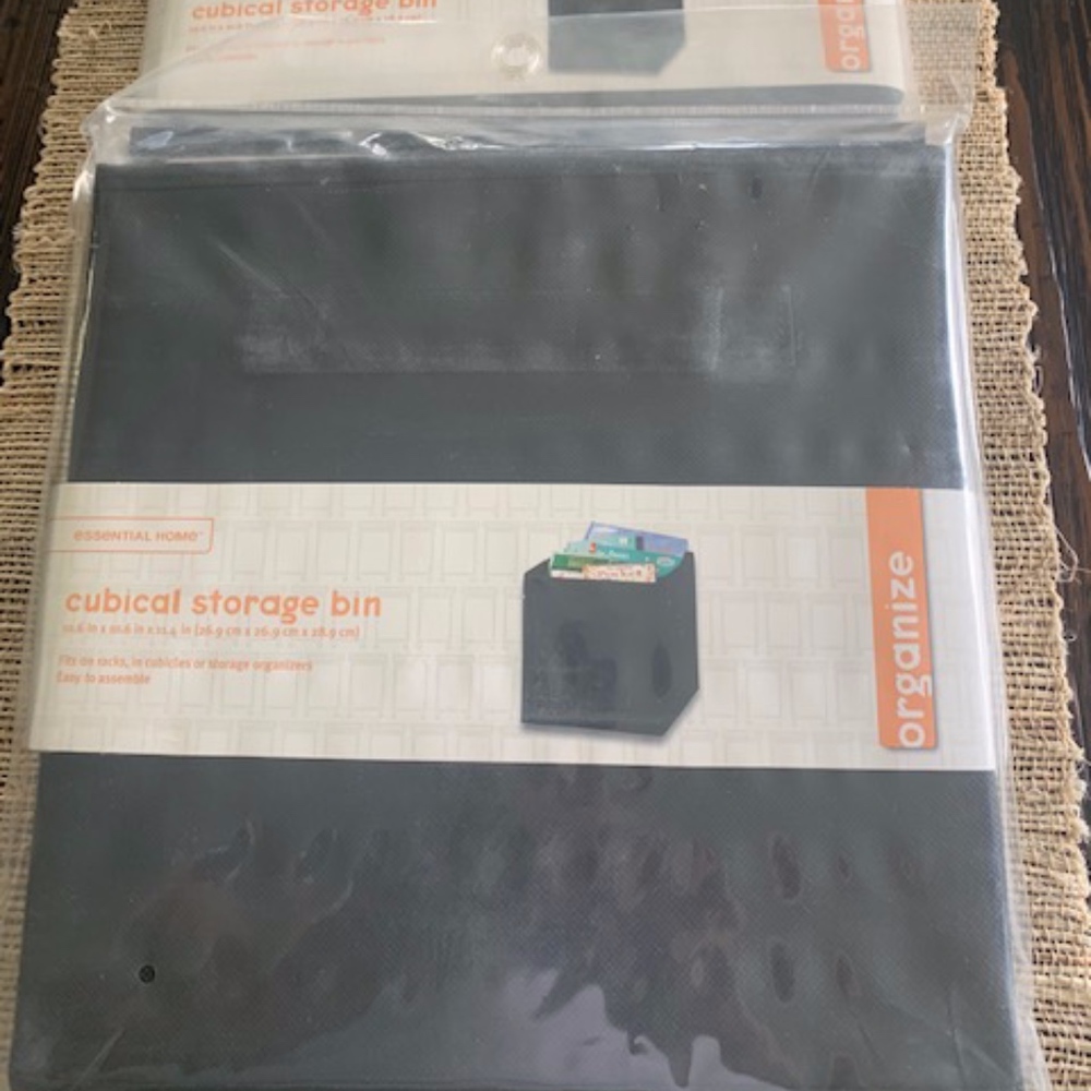 Cubical Storage Bins